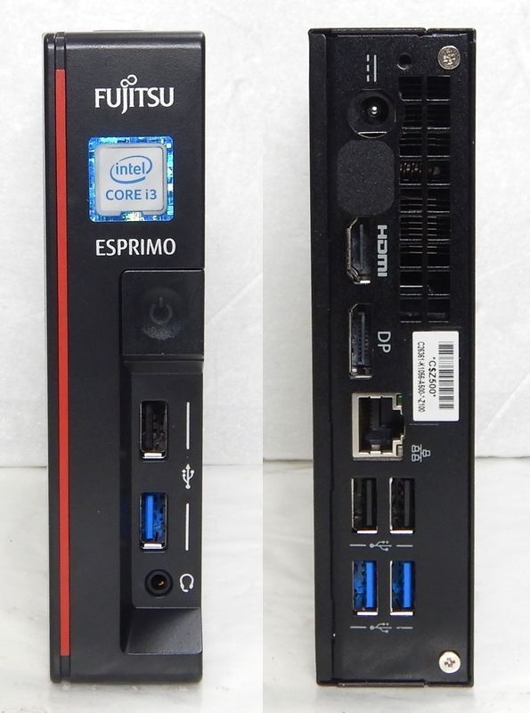 Yahoo!オークション - FUJITSU/富士通 ESPRIMO G558/F Core i3-8100T 4