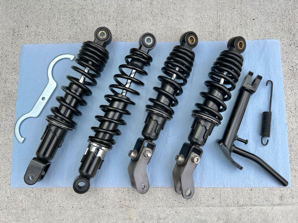 ホンダ フュージョン サワダサイクル 4cmローダウン3 点セット前後