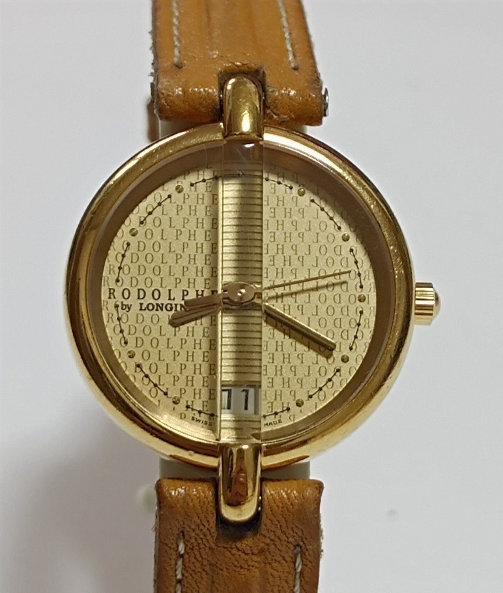Yahoo!オークション - 稼働品 RODOLPHE by LONGINES レディース腕時計