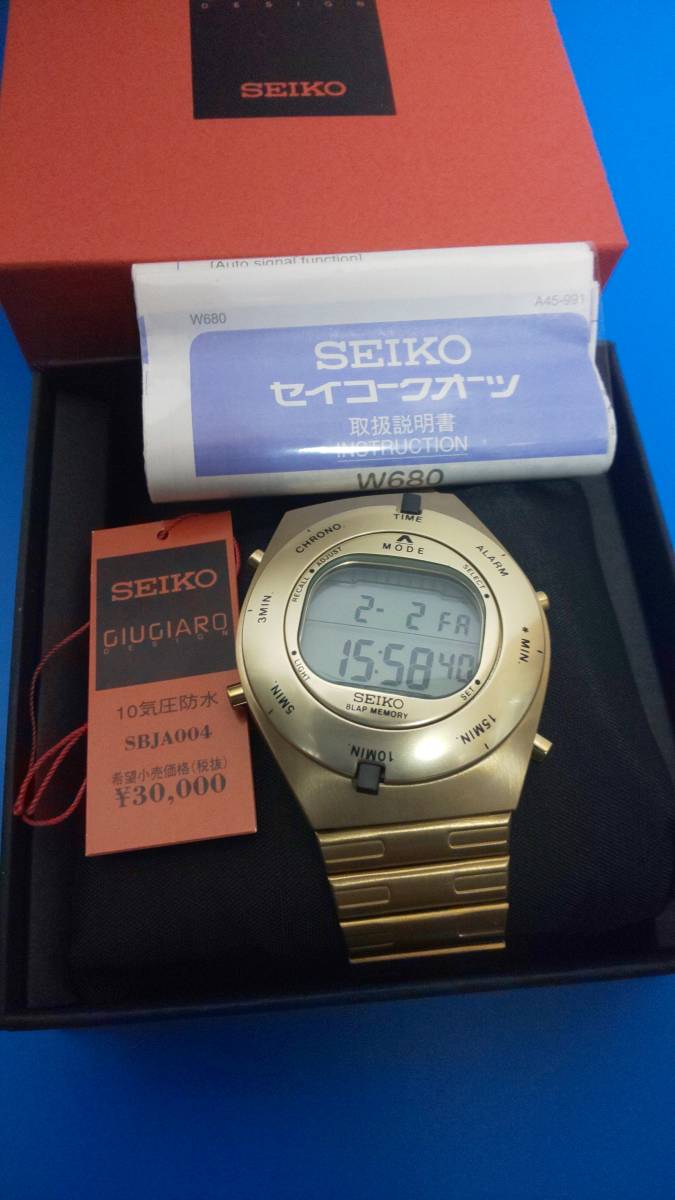 ジャンク】SEIKO ジウジアーロ SBJA004 W680-4070 ジャンク】SEIKO