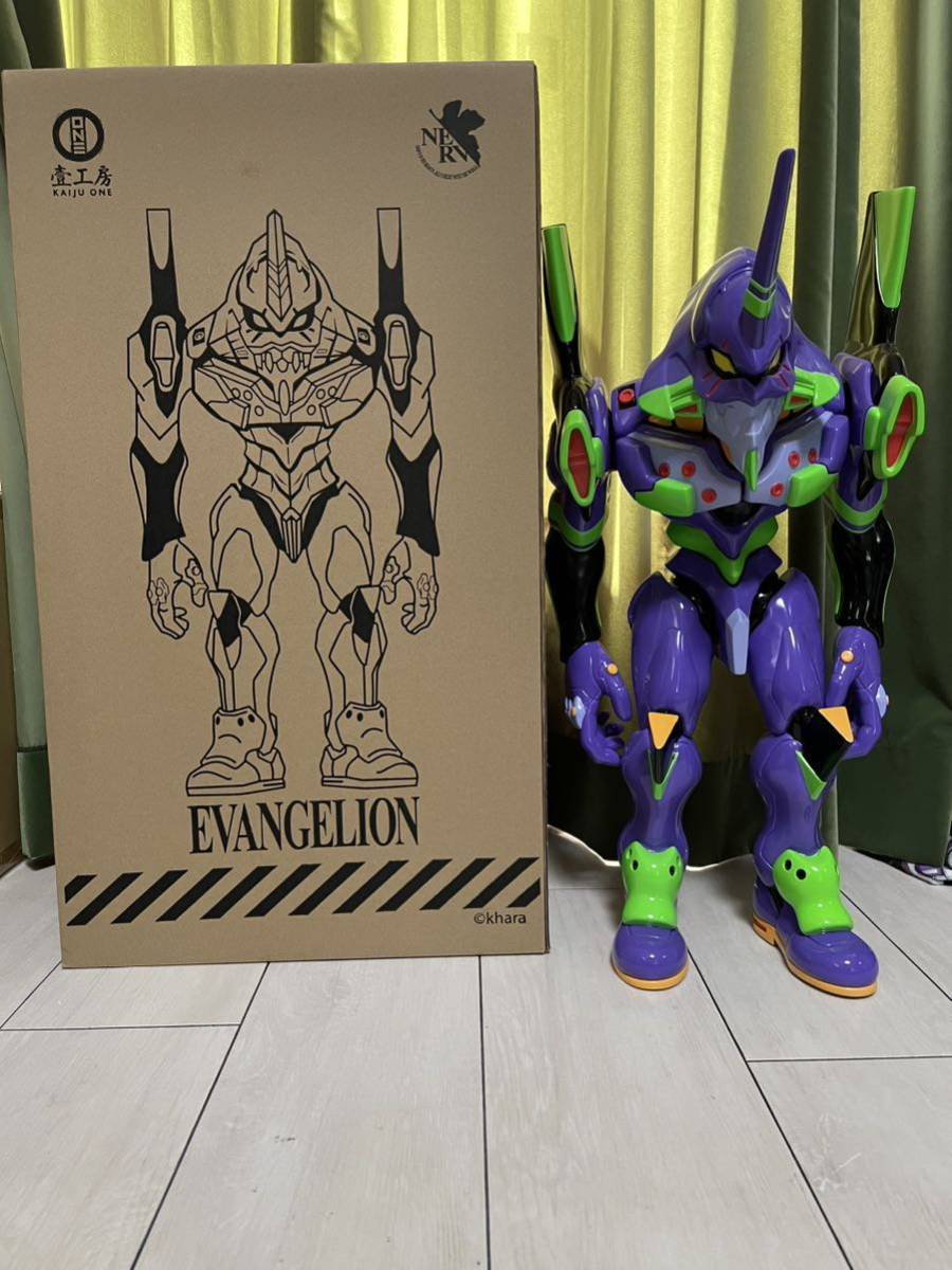 Yahoo!オークション - kaiju one ソフビ エヴァンゲリオン初号機 壹工