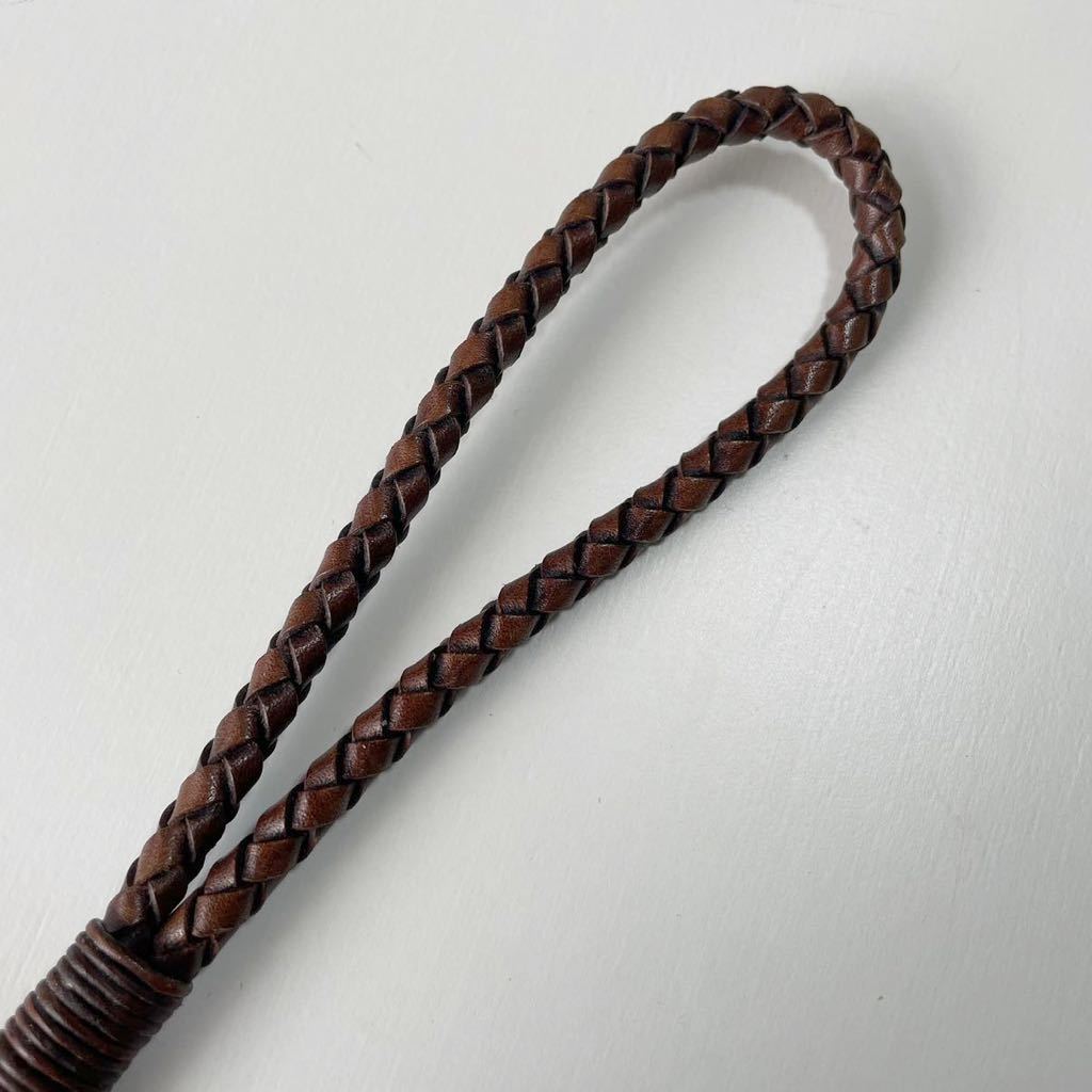RRL “Braided Leather Key Fob” レザー 編み込み キーホルダー
