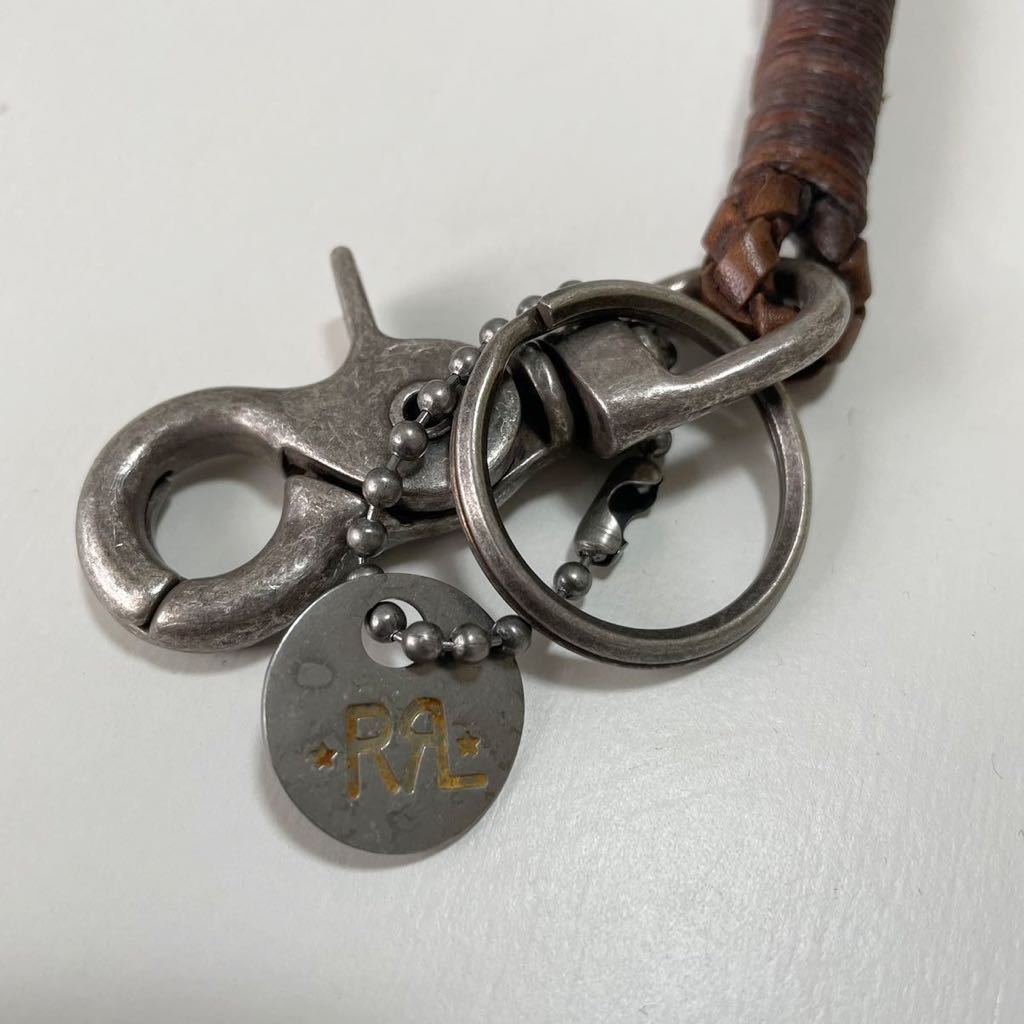 RRL “Braided Leather Key Fob” レザー 編み込み キーホルダー