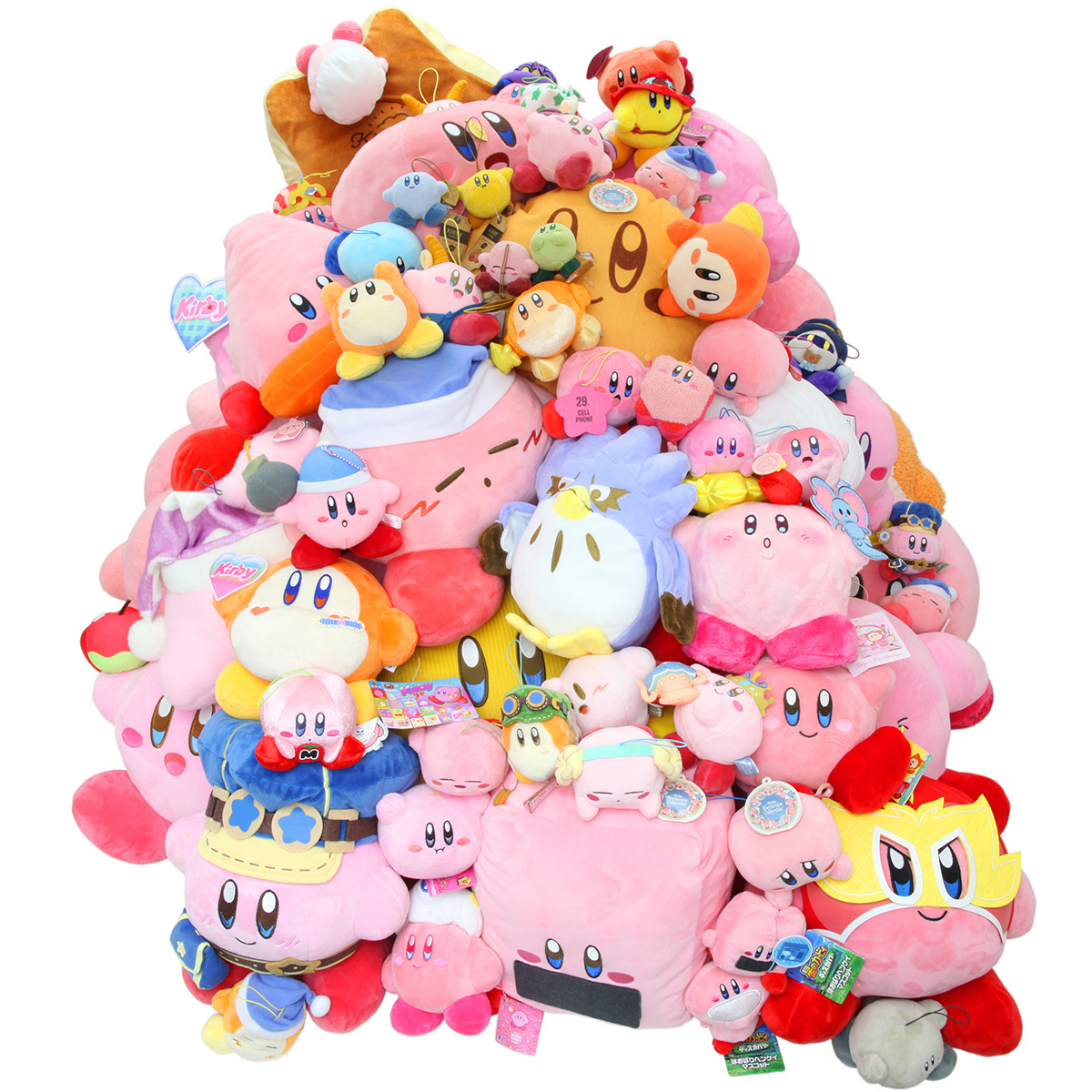 Yahoo!オークション - 星のカービィ ぬいぐるみ ×69 まとめ売り 大量