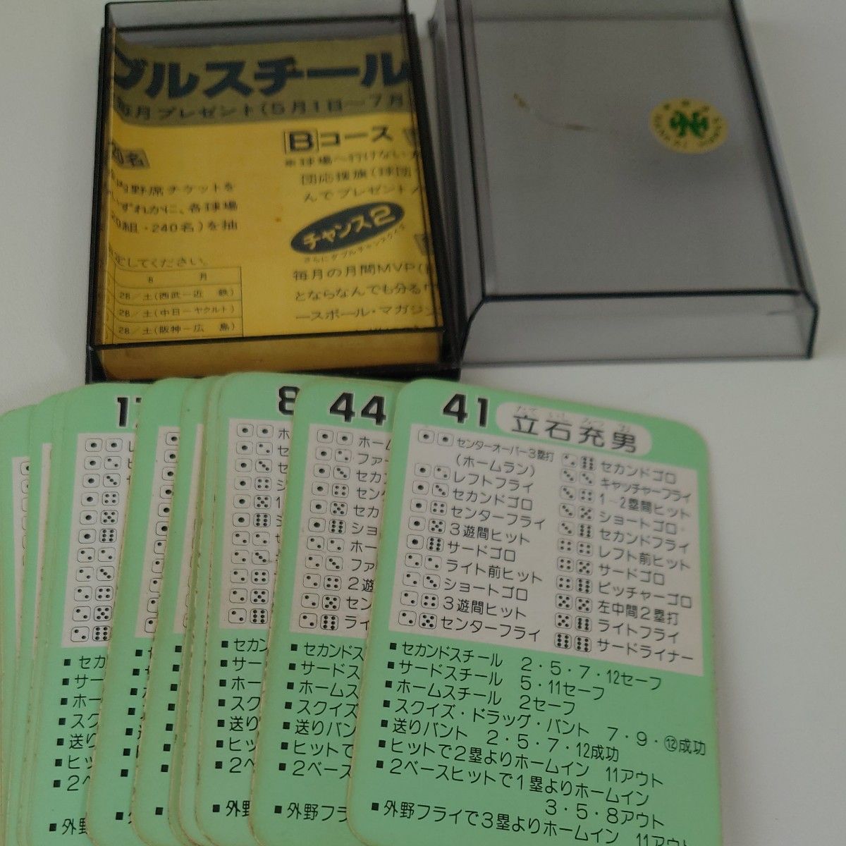 タカラ プロ野球カードゲーム 昭和57年 南海ホークス｜Yahoo!フリマ