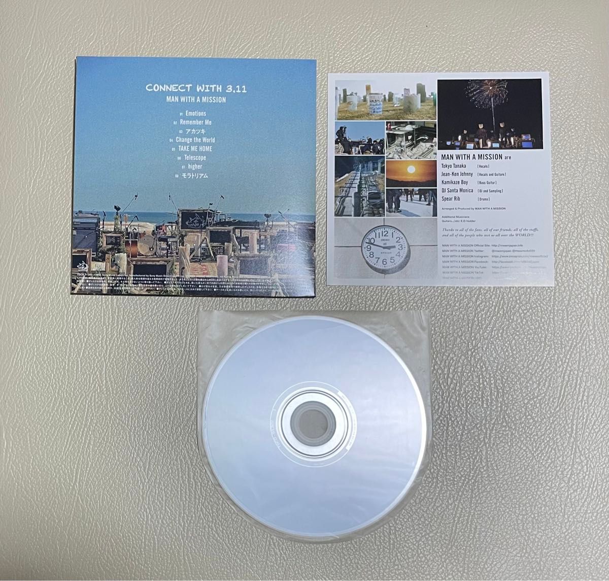 MAN WITH A MISSION CD CONNECT WITH 3 11｜Yahoo!フリマ（旧PayPay
