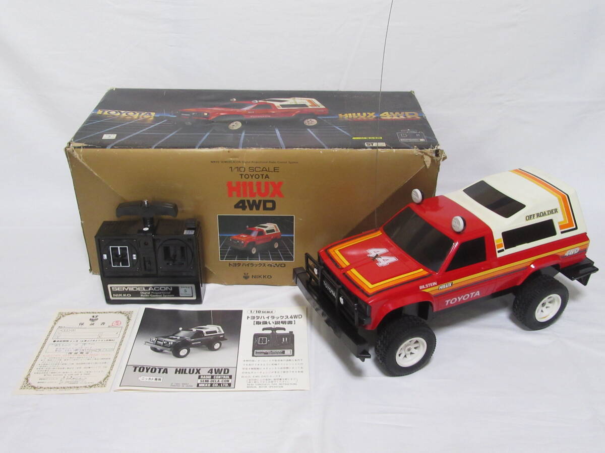 Yahoo!オークション - NIKKO ニッコー「トヨタ ハイラックス 4WD」1/1