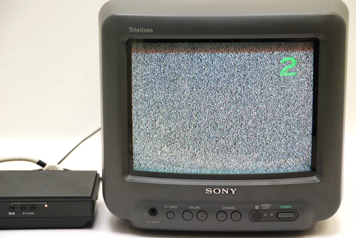Yahoo!オークション - レトロ SONY 10型 ブラウン管テレビ KV-10DS1 TR