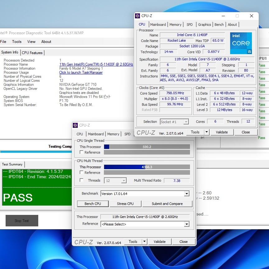 Intel Core i5 11400F [11世代 LGA1200 RocketLake]｜Yahoo!フリマ（旧