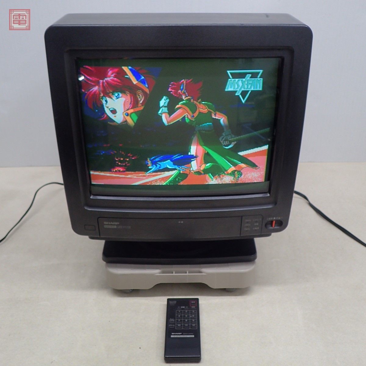 Yahoo!オークション - X68000・MSX等 SHARP モニター CZ-612D-BK 本体