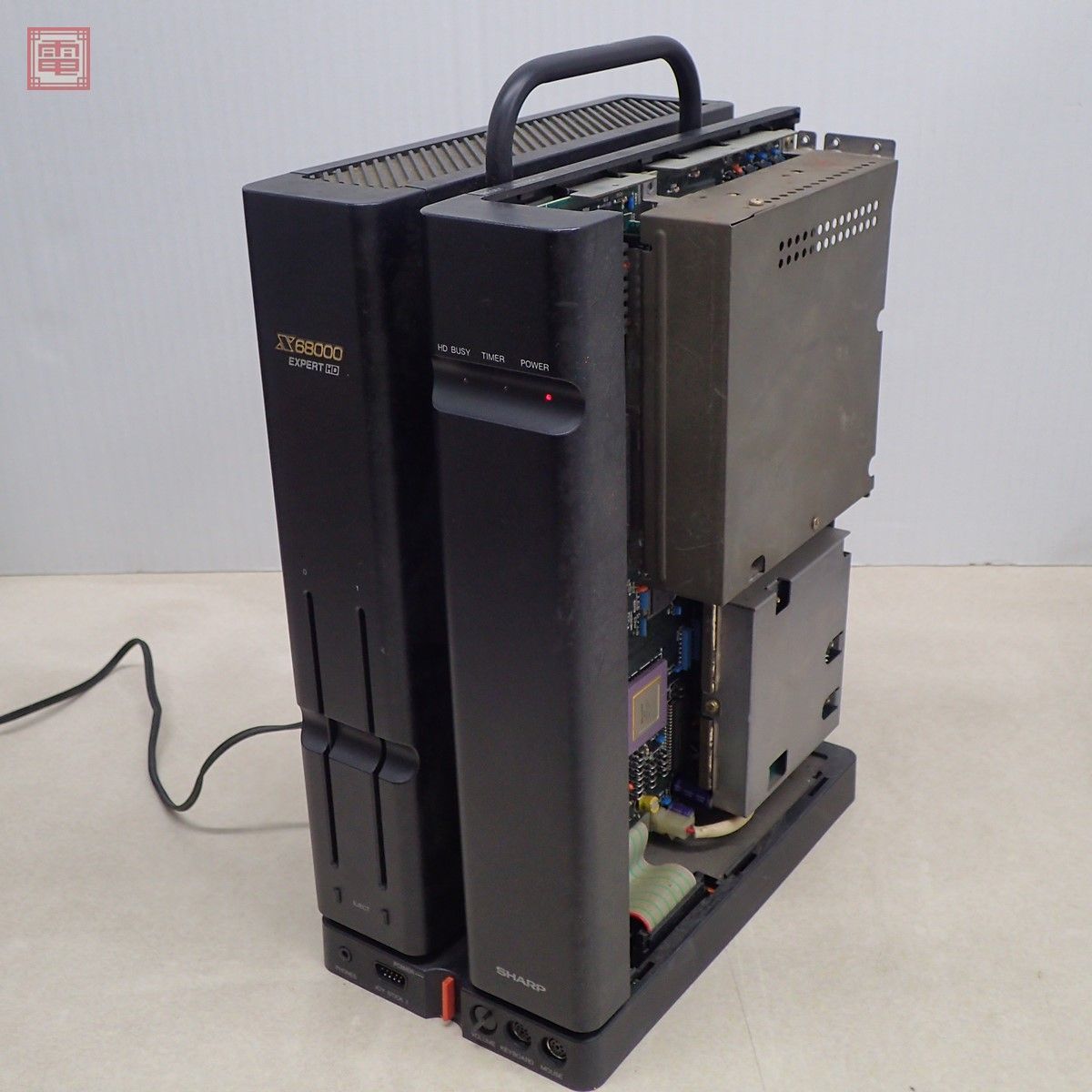 Yahoo!オークション - SHARP X68000 EXPERT（CZ-603C-BK）本体 パーツ