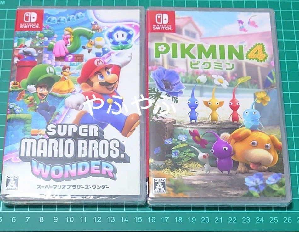 Switch】 『スーパーマリオブラザーズ ワンダーピクミン4』 ダブル