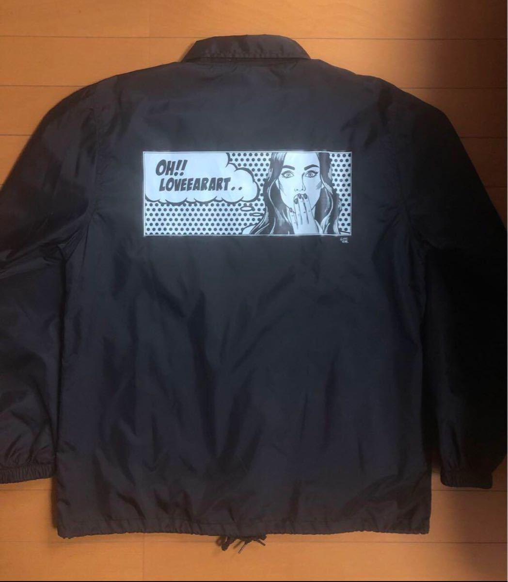 キムタク love ear art コーチジャケットラブイヤーアート Mサイズ
