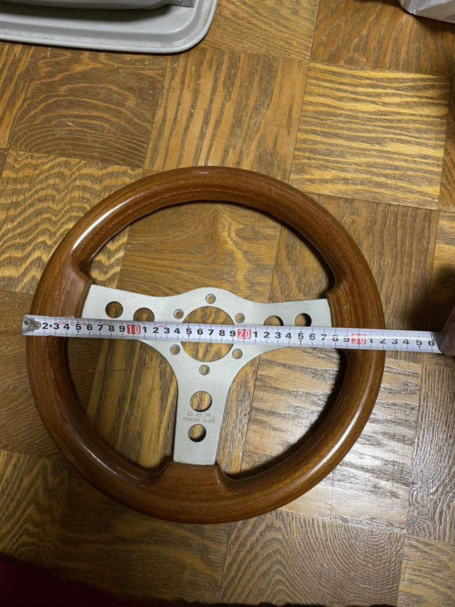 Yahoo!オークション - オバ 丸穴 32.5パイステアリング 当時物 OBA 旧