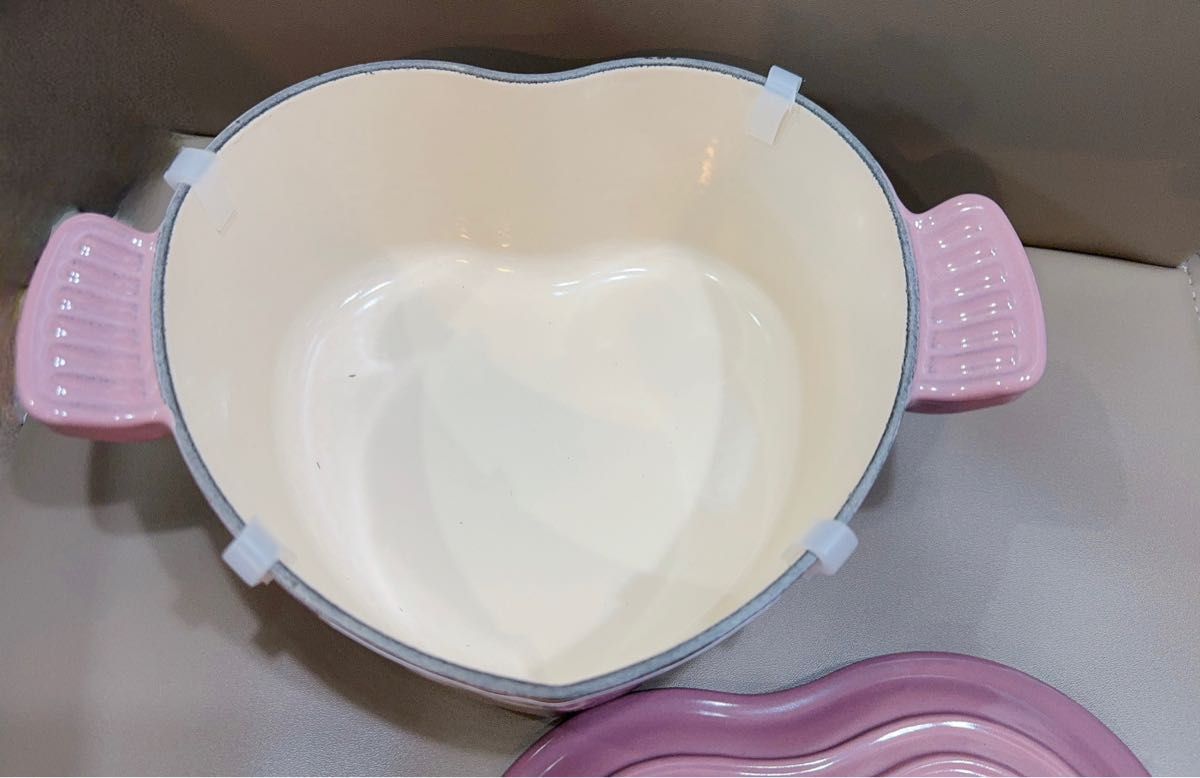 新品】ルクルーゼ ココット ダムール モーヴピンク ル・クルーゼ LE