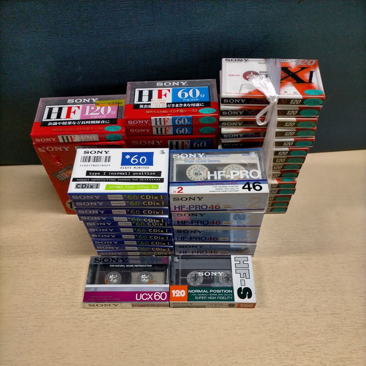 Yahoo!オークション - 未開封未使用 SONYカセットテープまとめて ノー
