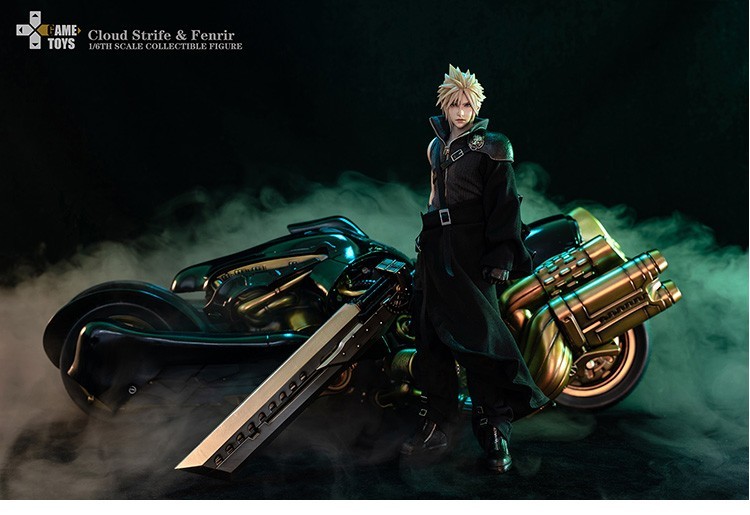 Yahoo!オークション - GT-006C FF7 クラウド・ストライフ＆フェンリル