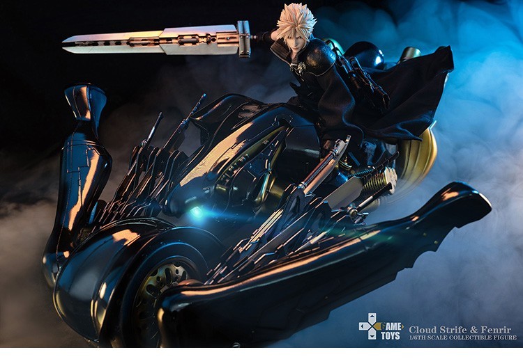 Yahoo!オークション - GT-006C FF7 クラウド・ストライフ＆フェンリル