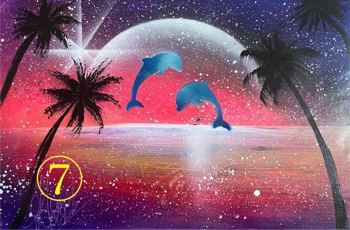 スプレーアート・エデン』さんの原画です 2枚1セットの組合せ販売