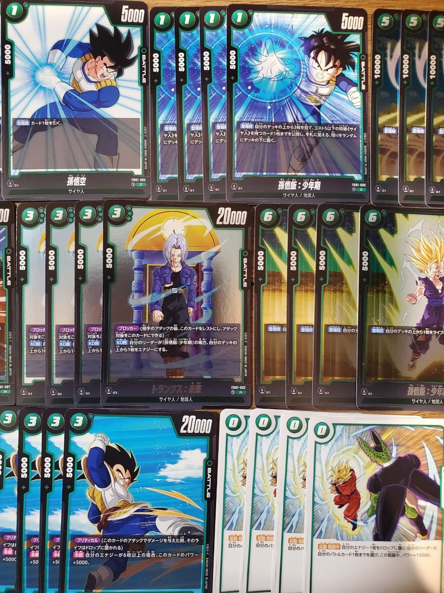 ドラゴンボールフュージョンワールド 覚醒の鼓動「孫悟飯デッキ