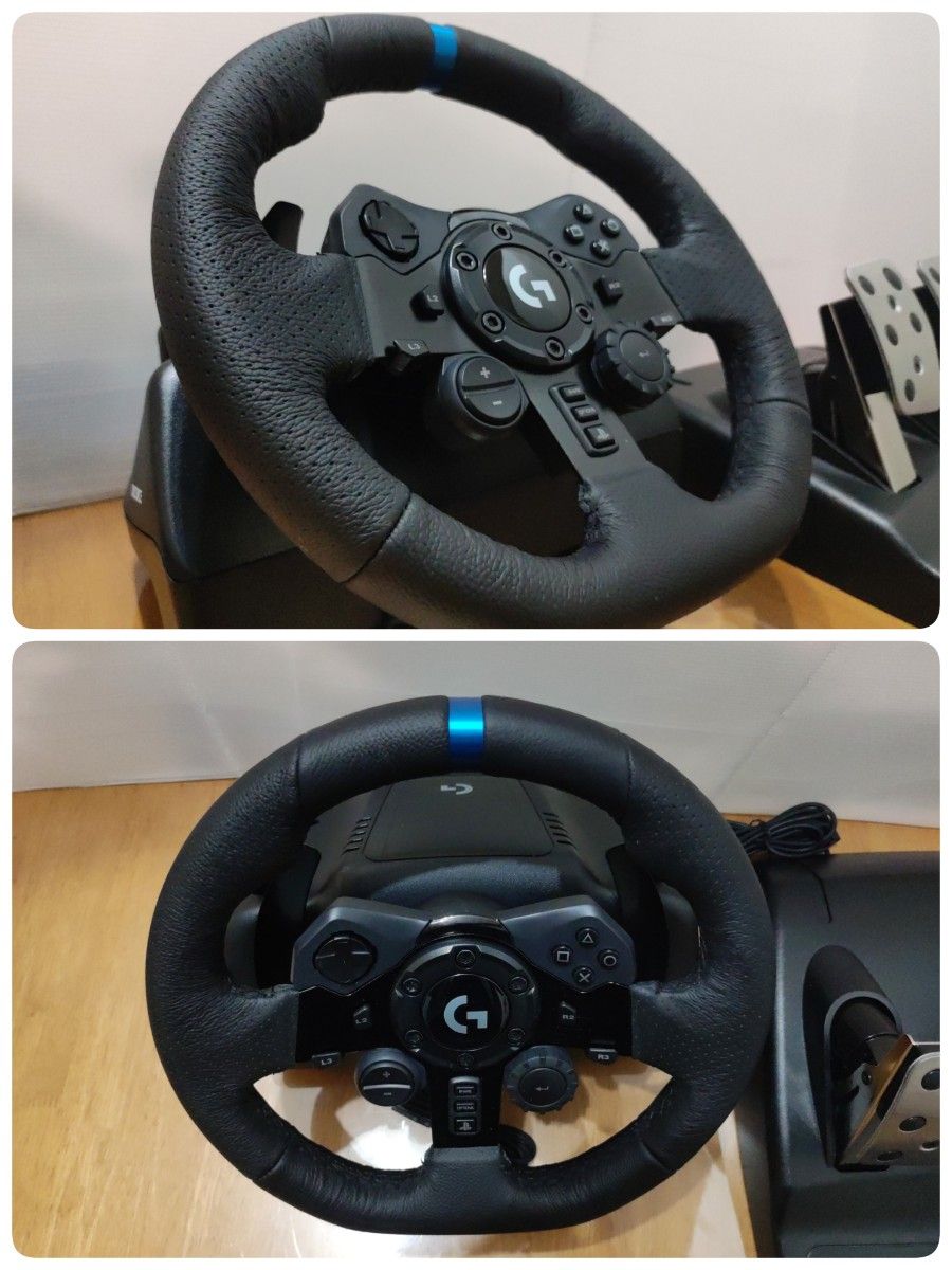 新同 Logicool G923 ハンコン/ペダル + シフター セット (ハンドル