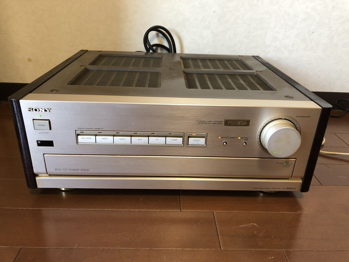 Yahoo!オークション - SONY アンプ TA-F555ESA 送料無料