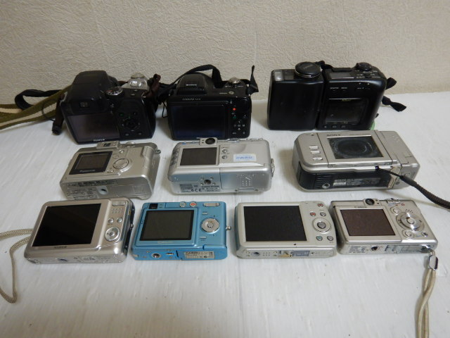 Yahoo!オークション - デジカメ 10台 色々まとめて ジャンク デジタル