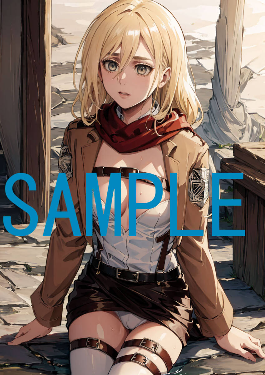 Yahoo!オークション - 4SC 進撃の巨人 クリスタ・レンズ ヒストリア・