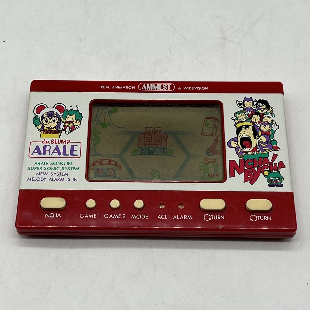 Yahoo!オークション - アラレちゃん ゲームウォッチ 動作確認済 昭和