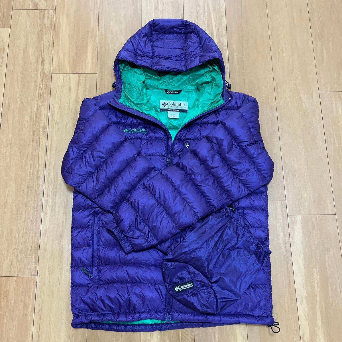 ホームクリーニング済み】Columbia XL コロンビア ダウンジャケット