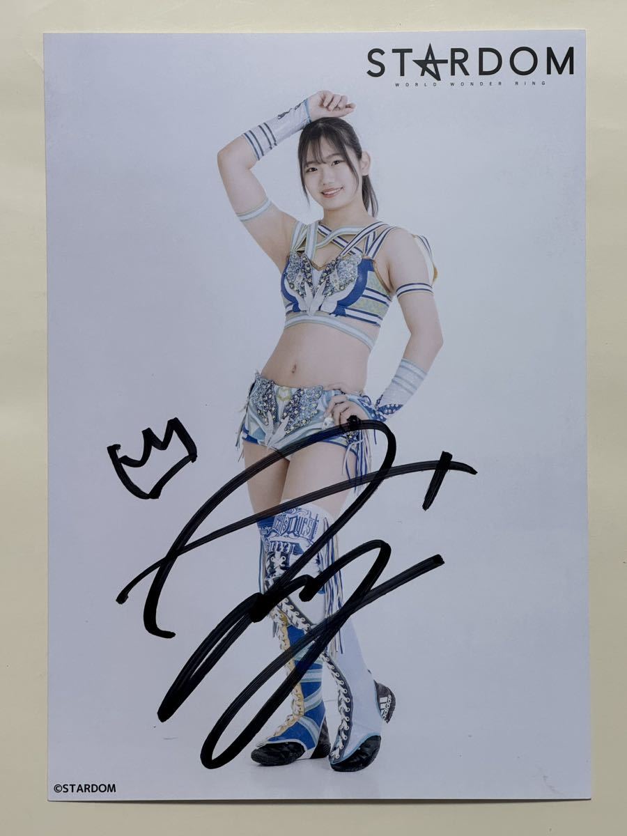 Yahoo!オークション - 女子プロレス スターダム 天咲光由 直筆サイン入