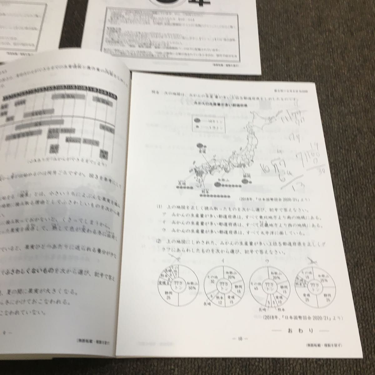 日能研全国公開模試 実力判定テスト 新五年生｜Yahoo!フリマ（旧PayPay