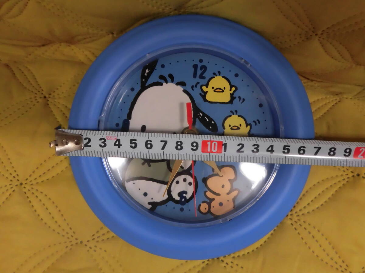 レア 動作確認済み 1995年 ポチャッコ 時計 置き時計/壁掛け時計