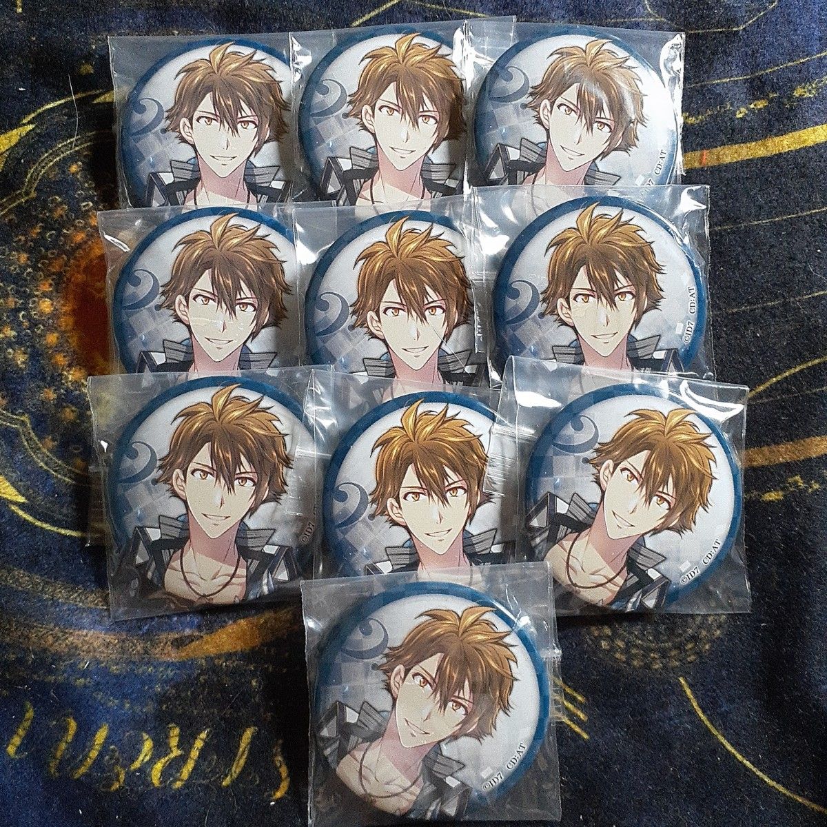 アイドリッシュセブン アイナナ 二周年 原作柄 種村有菜 缶バッジ 十