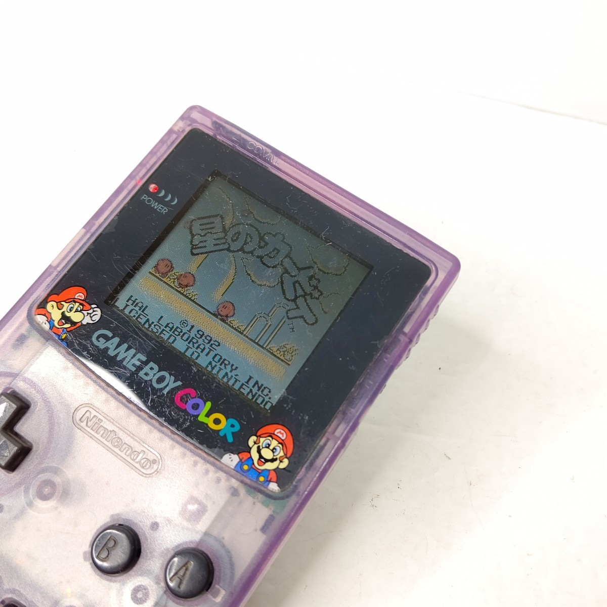 Nintendo ゲームボーイカラー ジャスコ限定 オリジナルマリオ