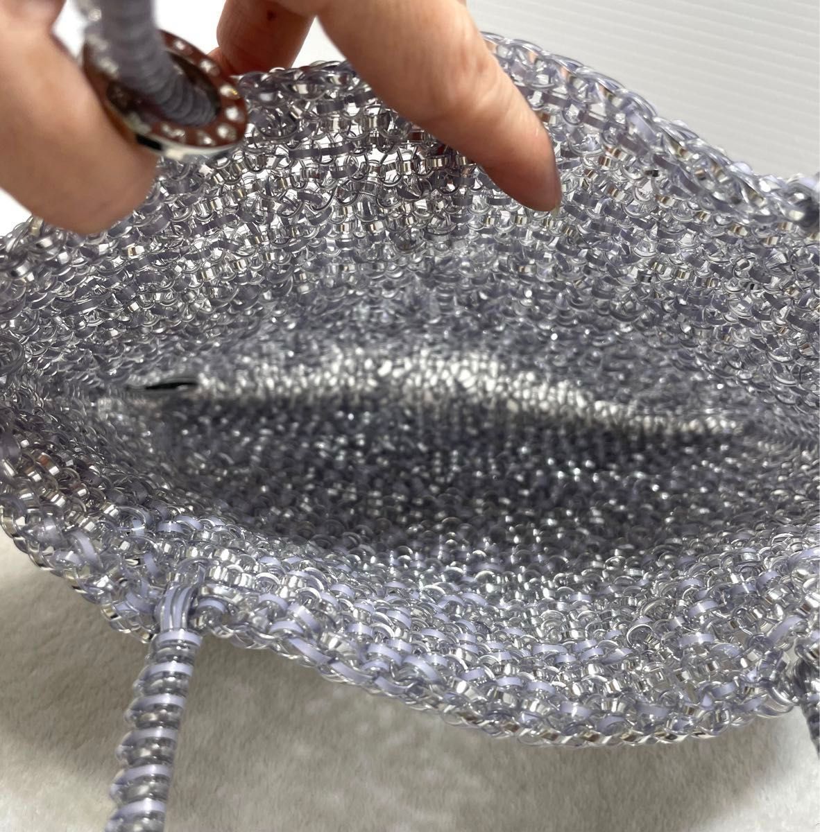 アンテプリマ スタンダード スクエア ミディアム ワイヤーバッグ