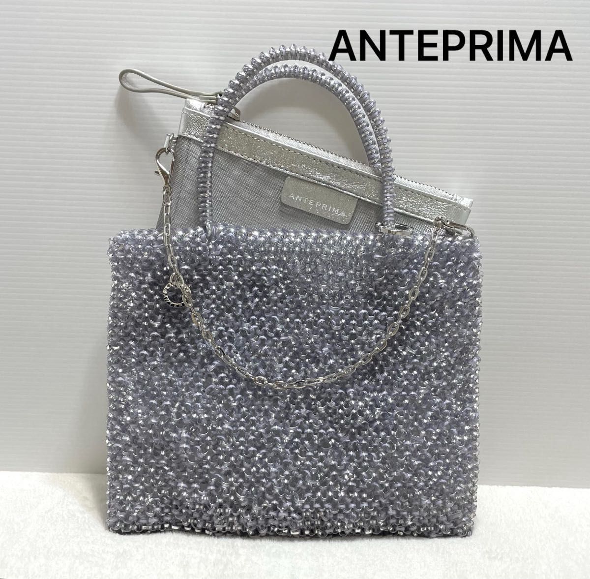 アンテプリマ スタンダード スクエア ミディアム ワイヤーバッグ