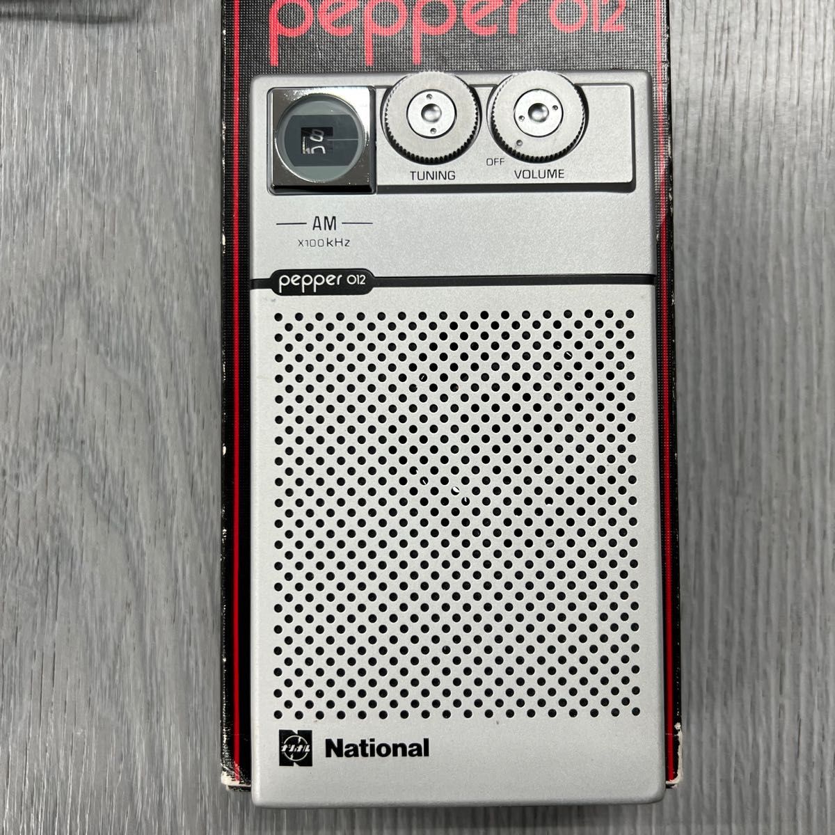National ナショナル ラジオ pepper 012 ペッパー｜Yahoo!フリマ（旧