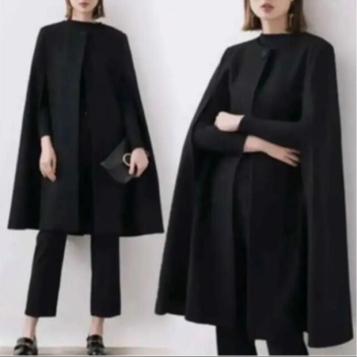 ZARA ケープコート コート ケープ Mサイズ ザラ ロングコート ポンチョ