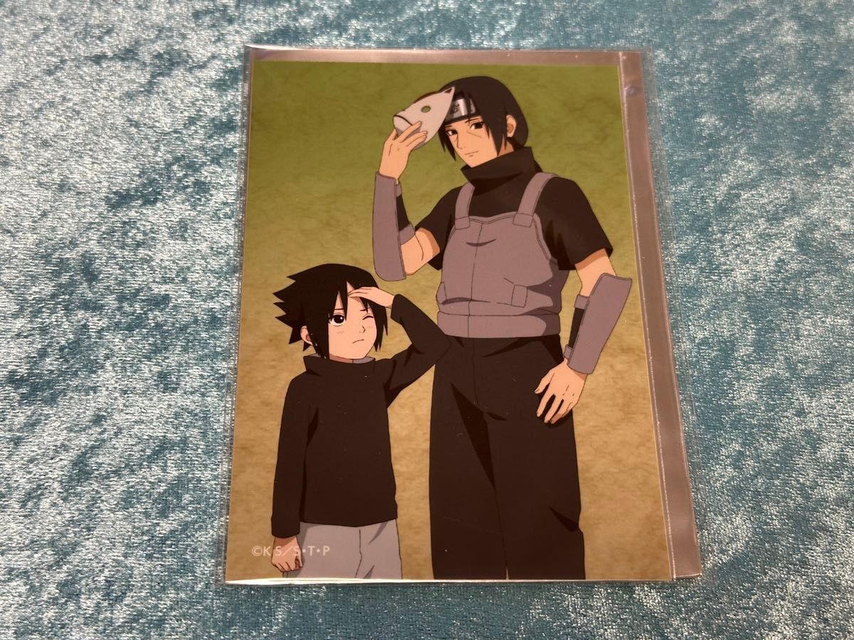 NARUTO ナルト 過去と現在 アクリルカード サスケ イタチ オマケ