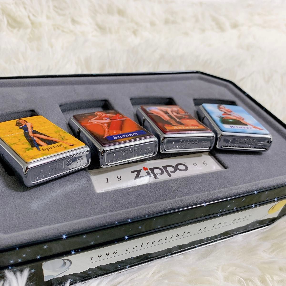 未使用品 PINUP girls ヴィンテージZIPPO 4本セット 1996年6月製造