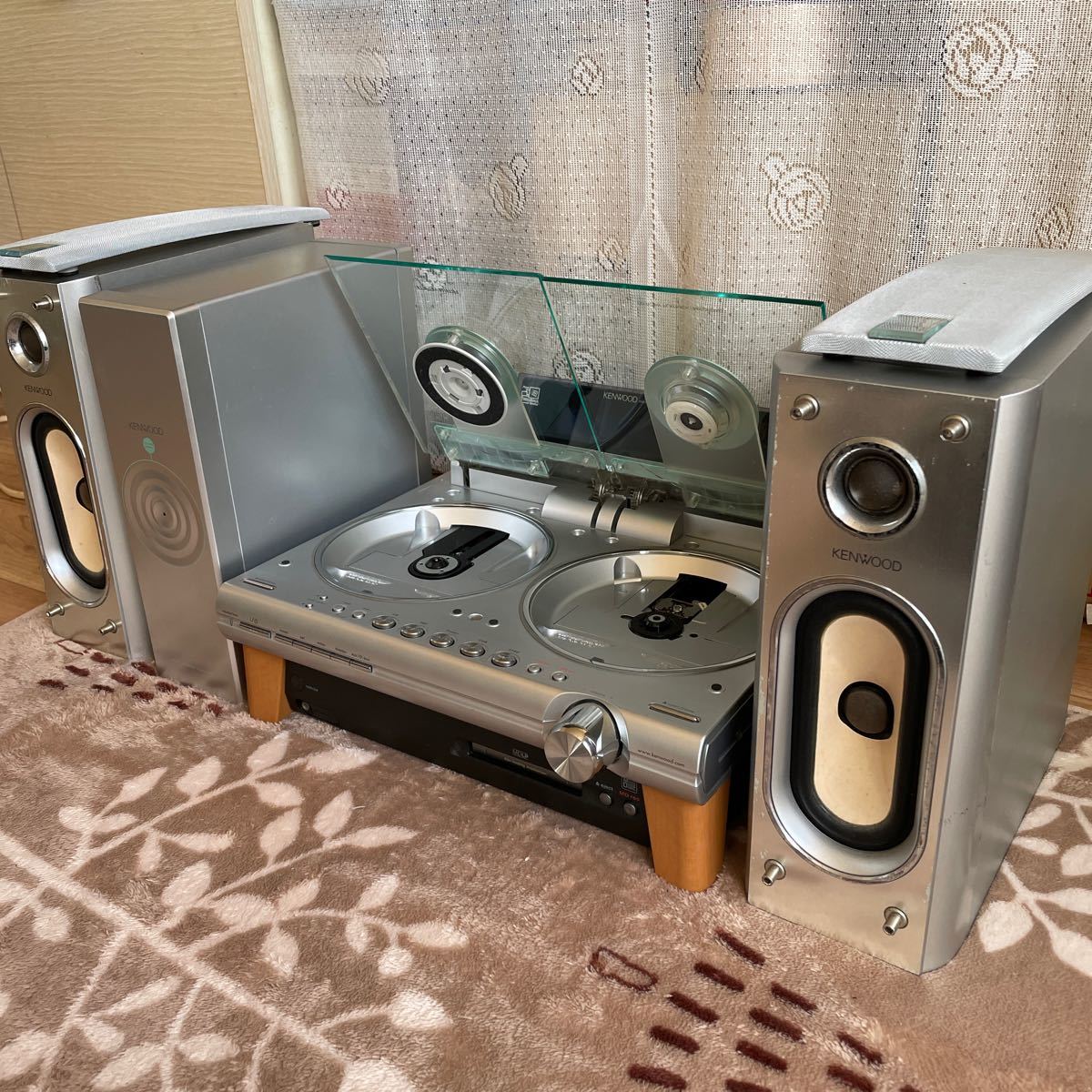 RMD-SJ9CDR ミニコンポ スピーカー パワーアンプ リモコン付き RMD