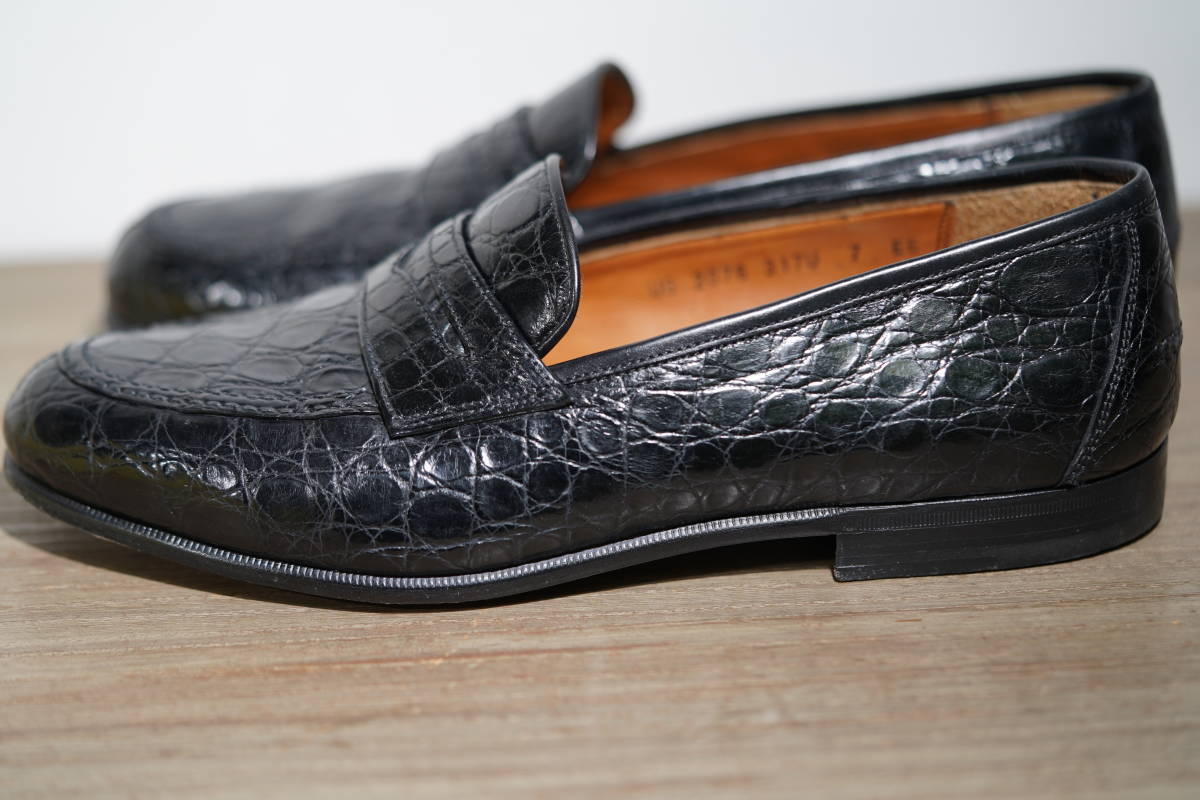 美品 本物 Ferragamo フェラガモ シューズ 靴 25．5cm 7EE 総