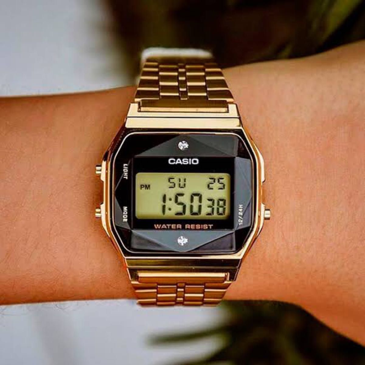 新品未使用】A-159 天然ダイヤモンド 付きチープカシオ｜Yahoo!フリマ