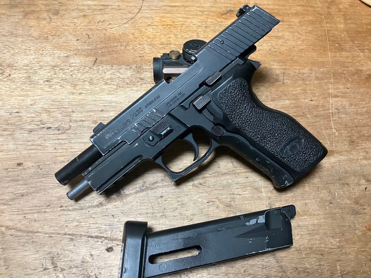 WE GBB SIG P226 中古 傷あり CO2マガジン付き｜Yahoo