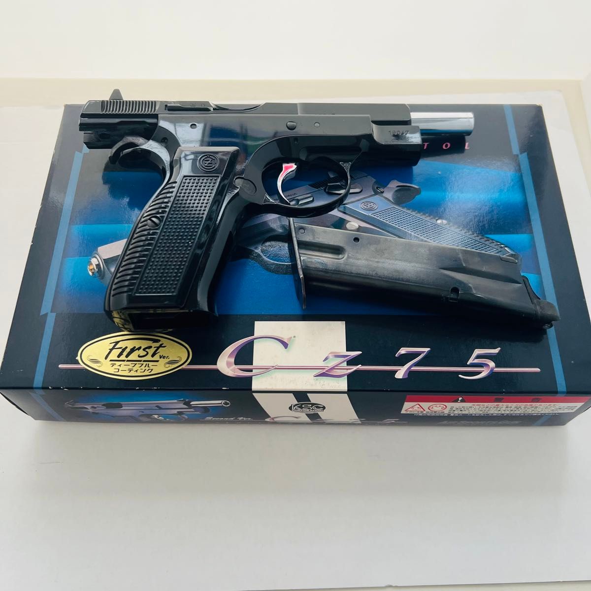 KSC CZ75 first ver ディープブルーコーティング ガスガン｜Yahoo