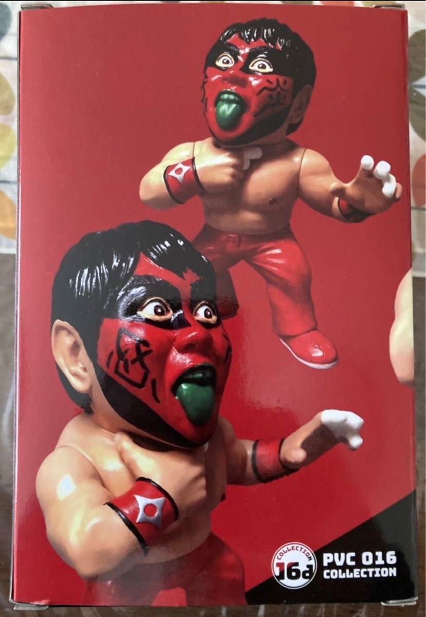 絶版 16dソフビコレクション グレート・ムタ[90's赤ペイントVer