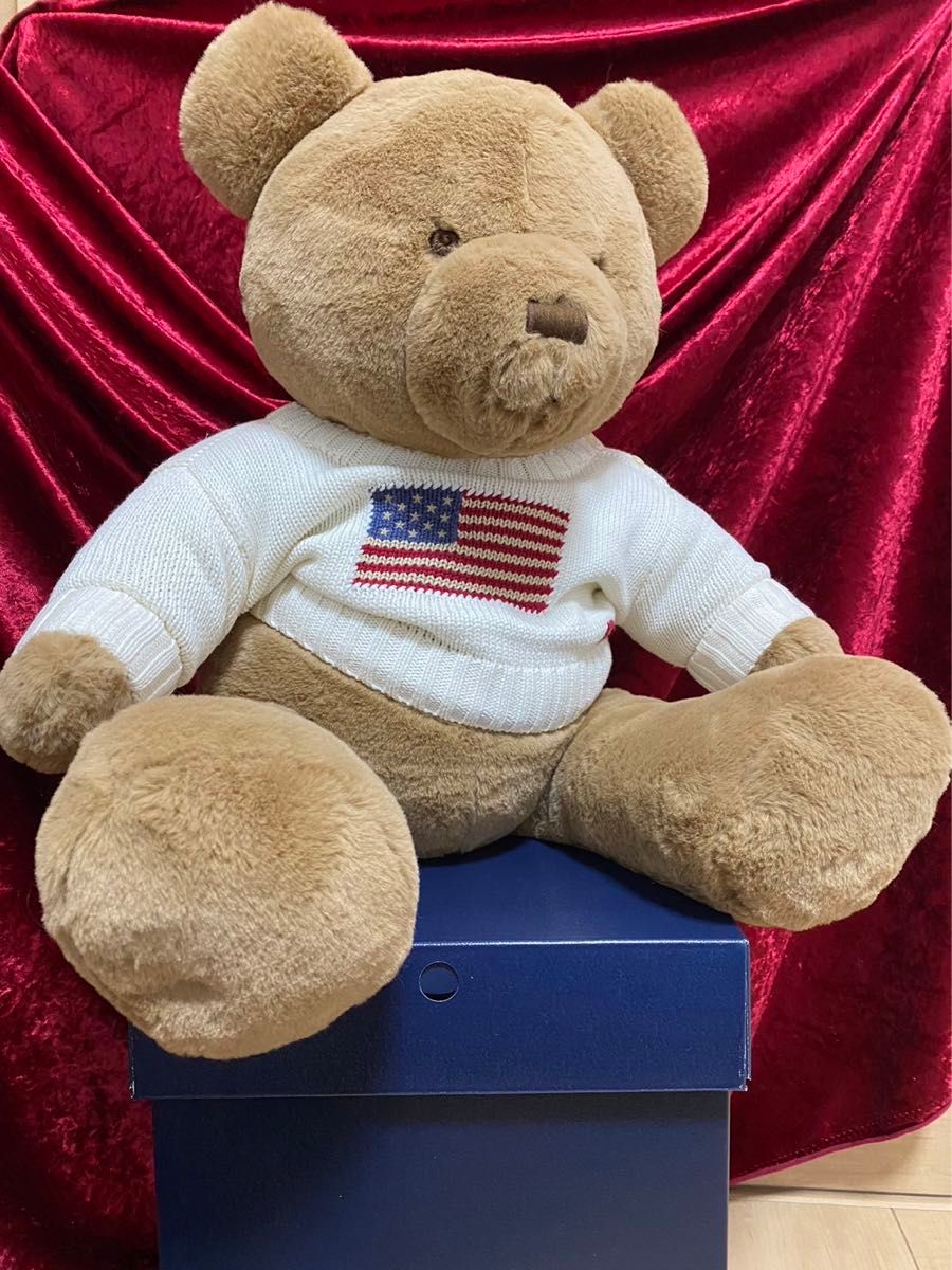 ポロラルフローレンベアぬいぐるみ (大)｜Yahoo!フリマ（旧PayPayフリマ）