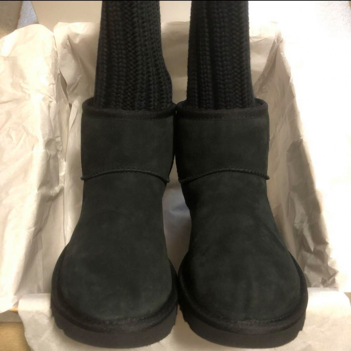 UGG sacai サカイ ニット クラシック ショートII 24cm｜Yahoo!フリマ