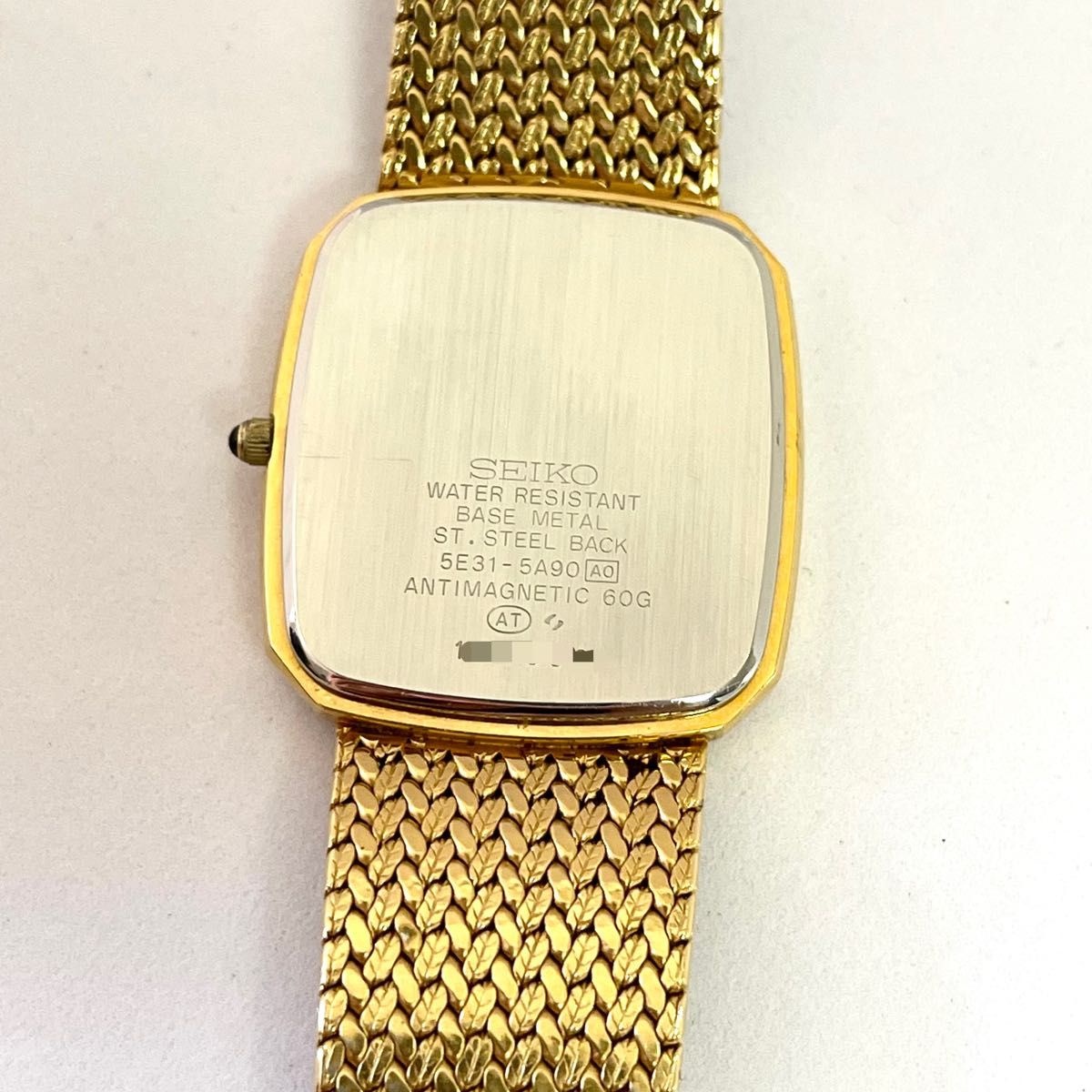 稼働 SEIKO DOLCE 腕時計 メンズ クォーツ ダイヤモンド ドルチェ